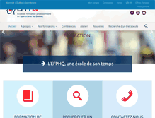 Tablet Screenshot of efphq.com